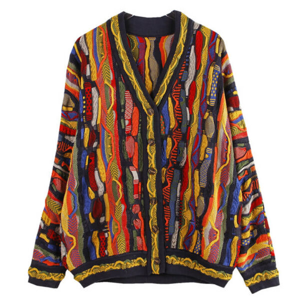 Coogi Design Retro Core Unisex Cardigan 1