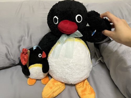 Cute Pingu Penguin Plush Toy 32 cm Kidcore Aesthetic photo review