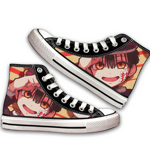 Anime Print Hanako kun Yugi Nene Yashiro High Women Sneakers