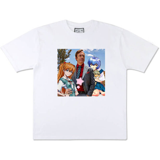 Better Call Saul Rei and Asuka EVA Unisex T Shirt Animecore 1