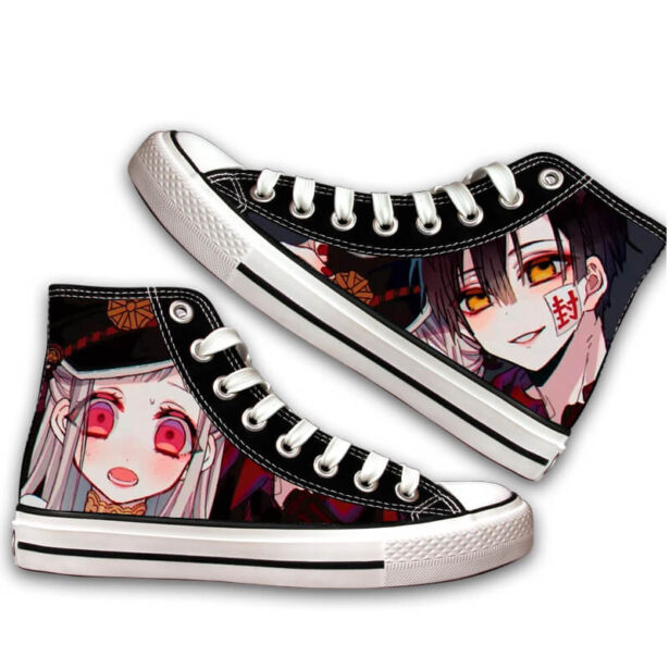 Canvas Sneakers Print Anime Hanako kun Yugi Nene Yashiro