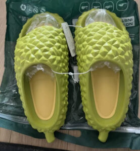 Durian Fruit Slippers Beach Shoes Surf Aesthetic photo review