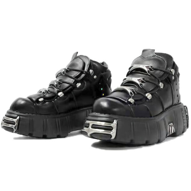 New Wave Rock Platform Shoes CD 811 Dark Fashion Aesthetic 1