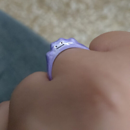 Purple Slime Finger Ring Cute Kidcore Aesthetic photo review