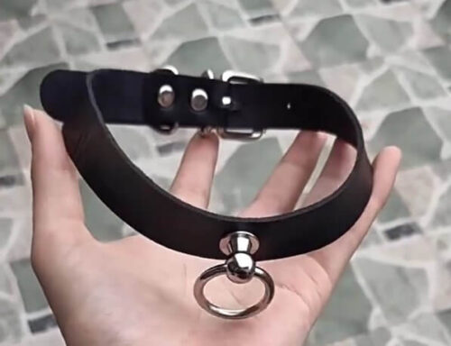 Reze Choker Necklace Bomb Ring Chainsaw Cosplay photo review