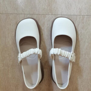 Soft Folds Strap Flat Shoes Softie Dolette Aesthetic photo review