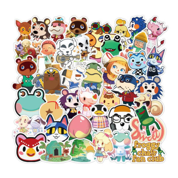 100 Animal Crossing Stickers and Froggy Chair Cute Aesthetic 1