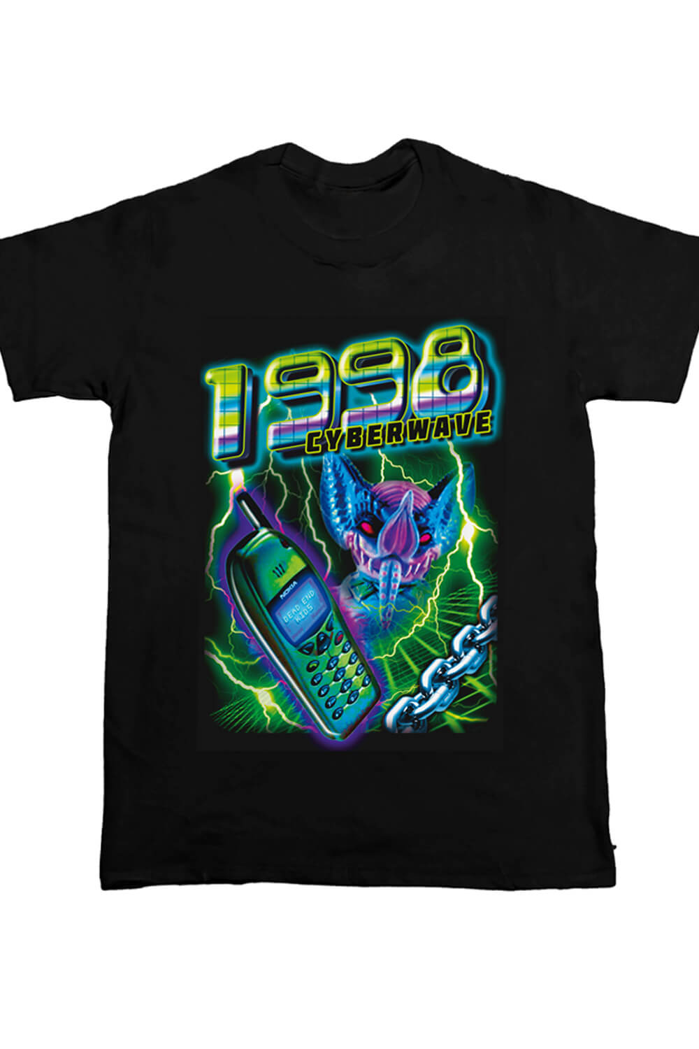 Cyber Y2K Aesthetic Shirts