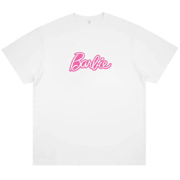 Barbie Logo T Shirt for Women Barbiecore Aesthetic 1