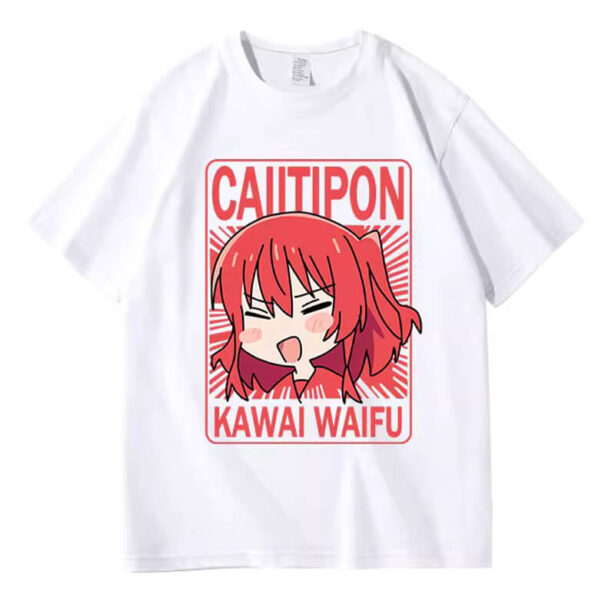 Bocchi the Rock Anime Kawaii Waifu T Shirt Unisex Animecore 1