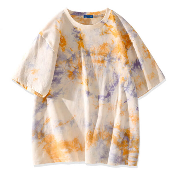 Cotton Tie Dye T Shirt Unisex Oversized Indie Aesthetic 1