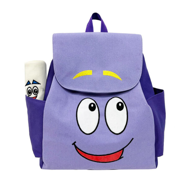 Dora the Explorer Backpack Purple E Kids Kidcore Aesthetic 1