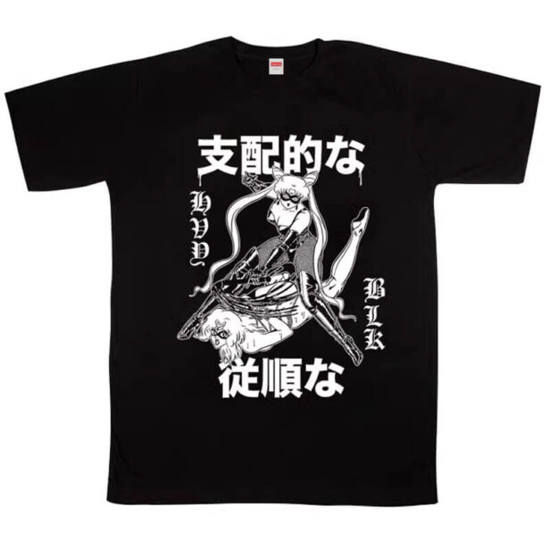Hot Sailor Moon Domination E Girl T Shirt Unisex Animecore 1