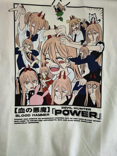 Kawaii Power Collage T-Shirt Unisex Chainsaw Anime photo review