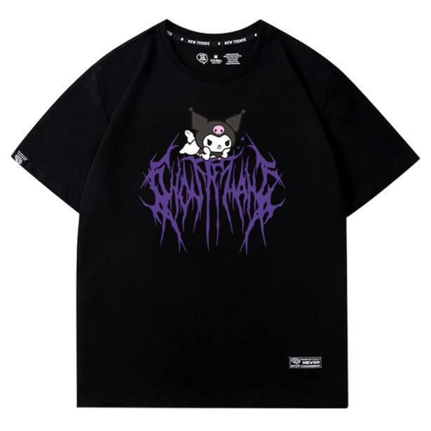 Purple Metal Kuromicore T Shirt Unisex Kuromi Dark Cutie 1