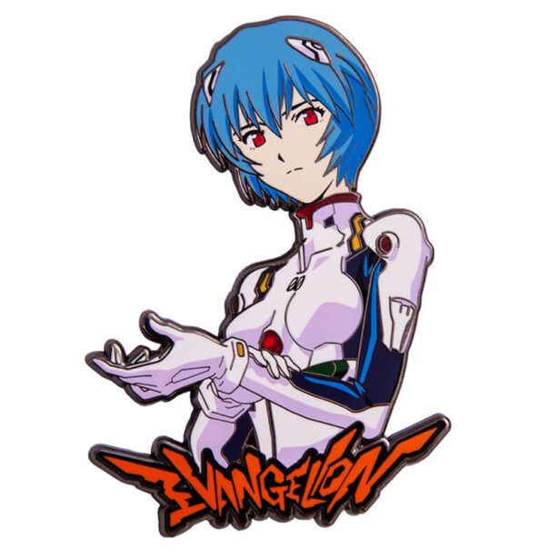 Rei Ayanami Evangelion Enamel Pin Badge Y2K Animecore 1