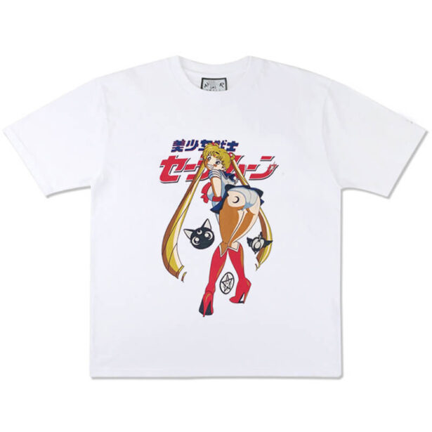Sailor Moon Bad Girl T Shirt Unisex Y2K Animecore Style 1
