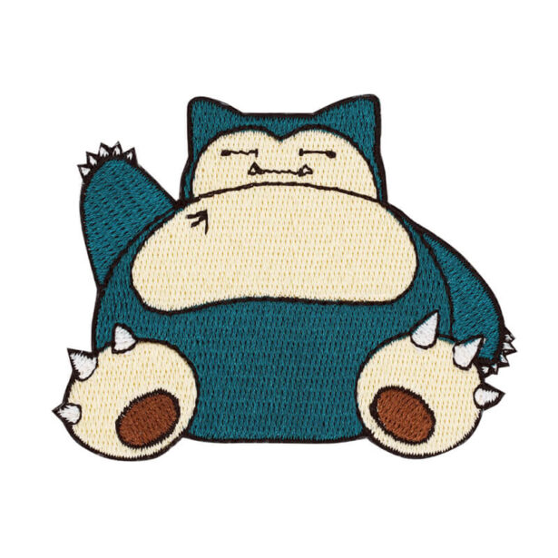 Snorlax Embroidered Patch Y2K Animecore Aesthetic 1