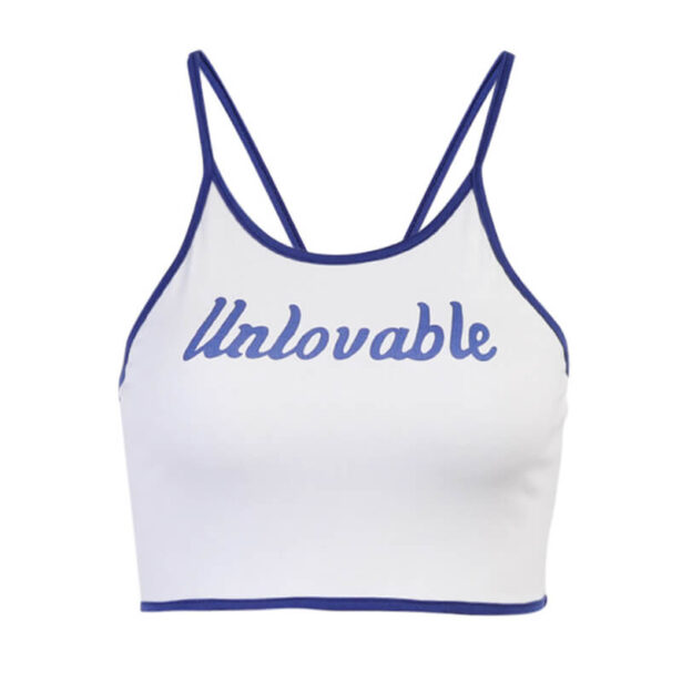 Unlovable Camisole Top for Women Babygirl Baddie Aesthetic 1