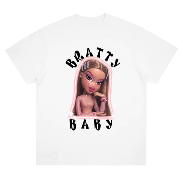 Bratty Baby Bratz T Shirt for Women Y2K Aesthetic 1