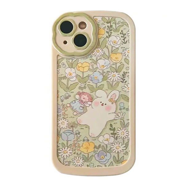 Cottagecore Rabbit iPhone Case 1