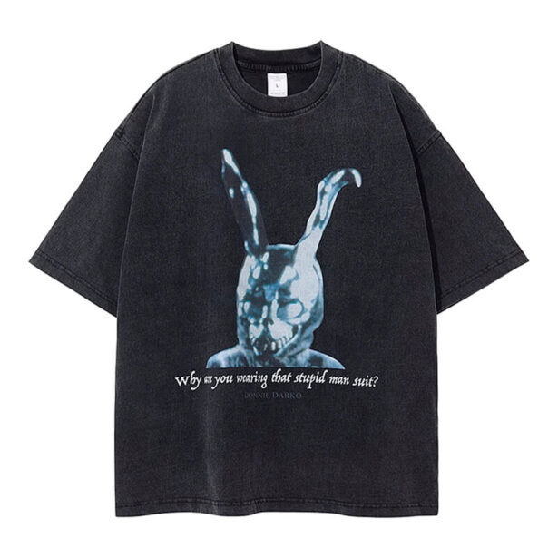 Donnie Darko Rabbit T Shirt Unisex Retro Core Aesthetic 1