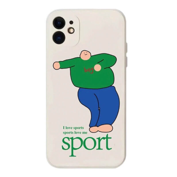 I Love Sport iPhone Case 1