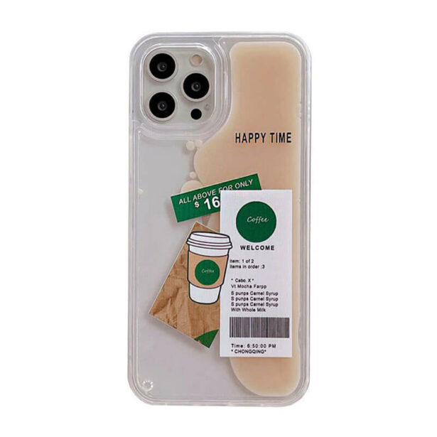 Iced Coffee Liquid Quicksand IPhone Case 1