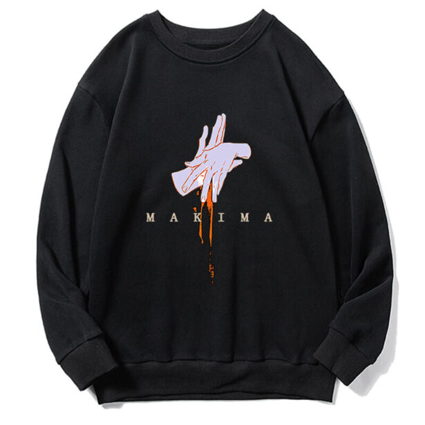Makima Hands Sign Animecore Sweatshirt Unisex Chainsaw Man 1