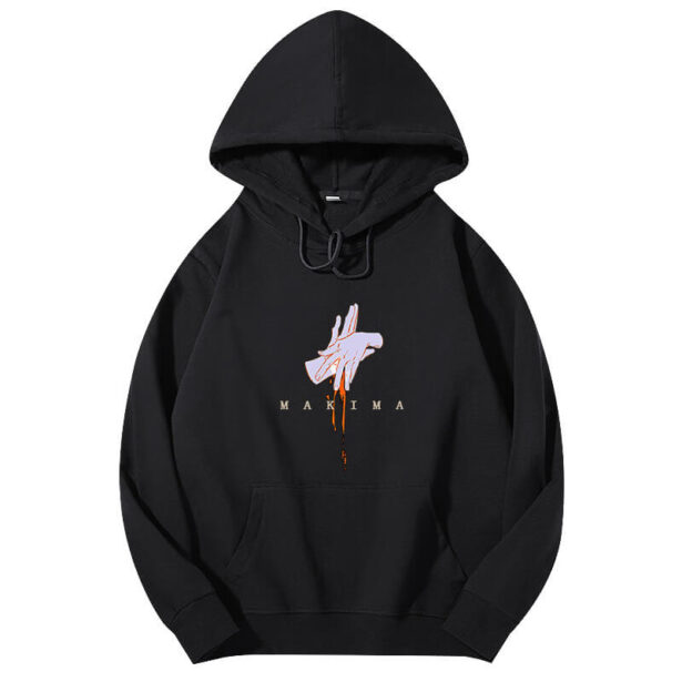 Makima Hands Sign Hoodie Unisex Chainsaw Man Animecore 1