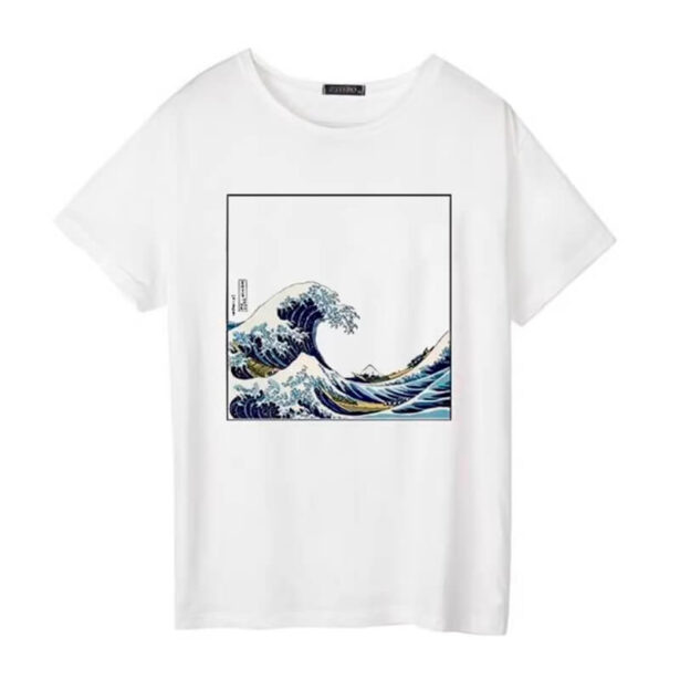 Sea Wave Unisex T Shirt Artsy Aesthetic 1
