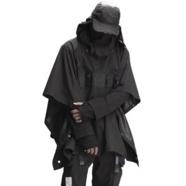 Urban Ninja Cloak Jacket Unisex Techwear Cyberpunk Style 1