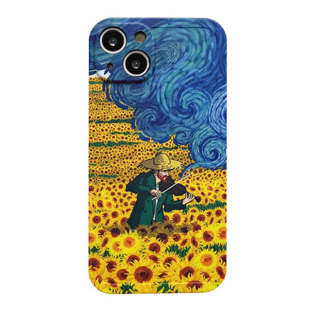 Van Gogh Sunflowers iPhone Case 1