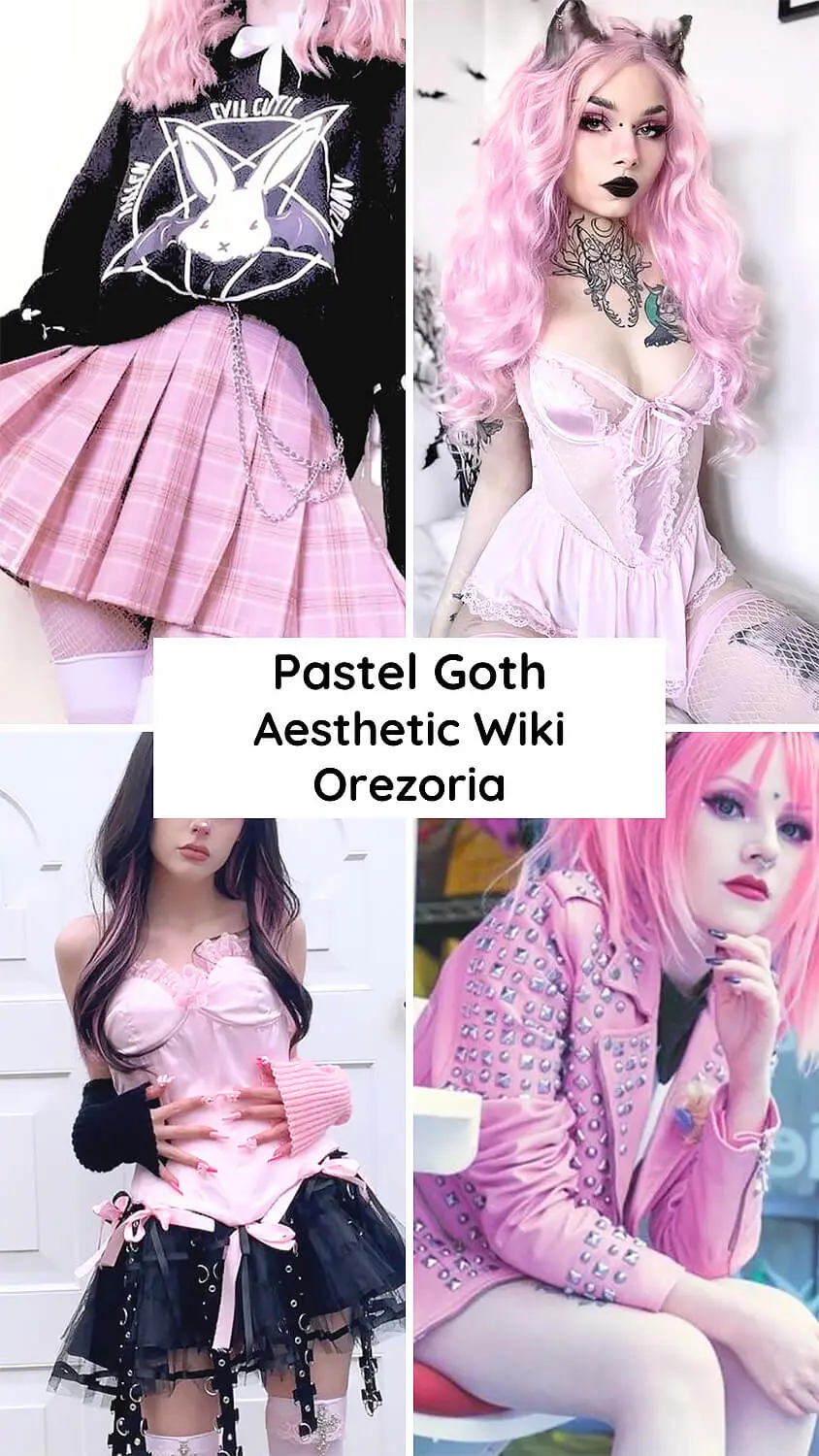 GOTH AESTHETIC - Goth Girl, Pastel Goth
