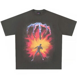 Demon Hand Puppet Dark Fashion Print Unisex T-Shirt