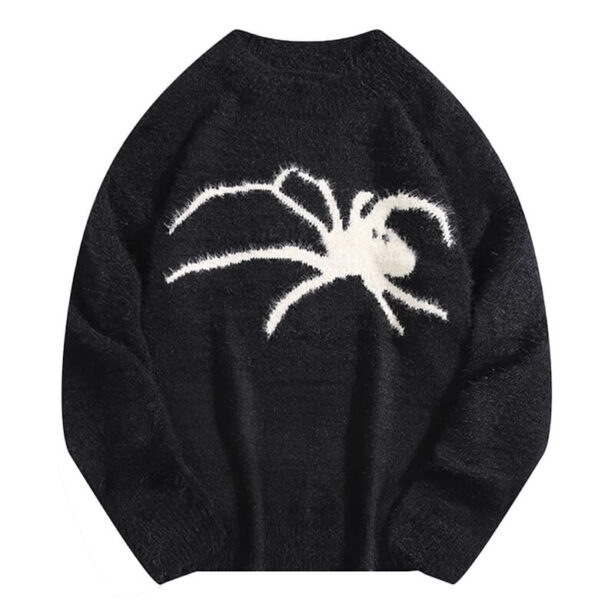 Spider Sweater Unisex Dark E Kids Gothcore Aesthetic 1