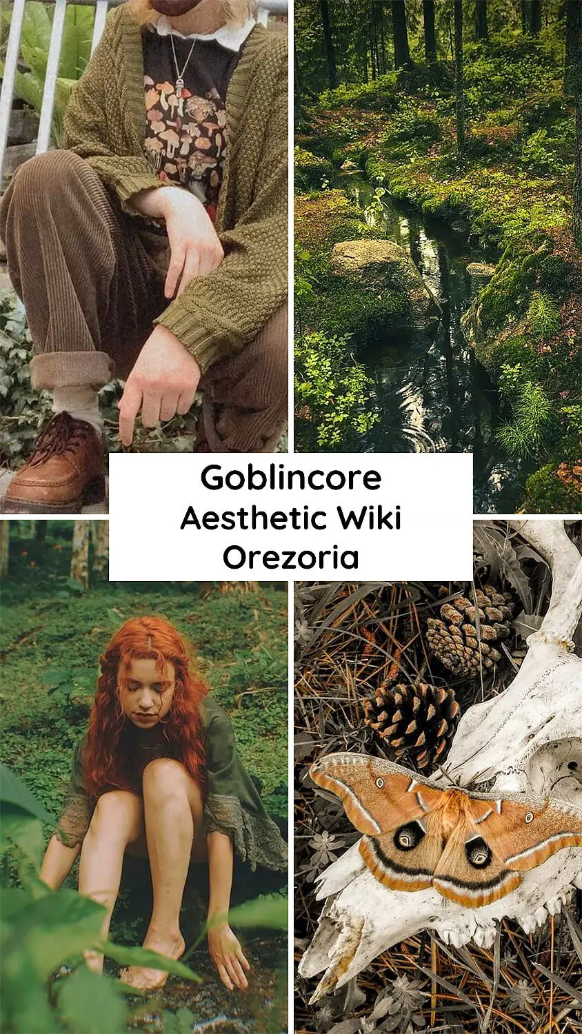 goblincore aesthetic  Goblincore aesthetic, Aesthetic collage, Goblin core