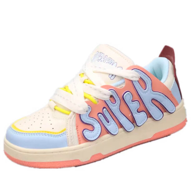 Women Sneakers Letter Print Super Harajuku