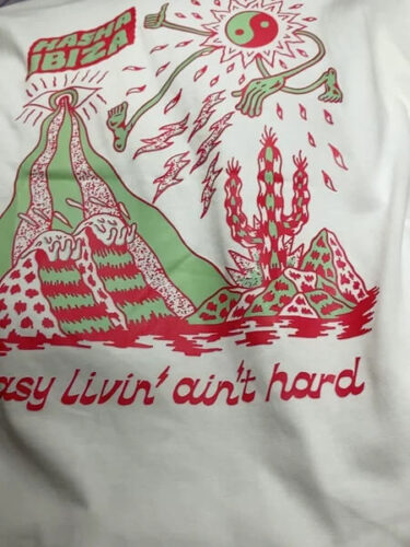 Easy Livin' Ain't Hard T-Shirt Unisex Trippy Indie Aesthetic photo review