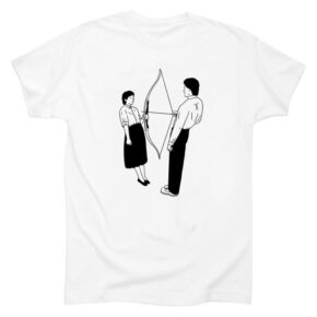 Marina Abramovic and The Arrow T Shirt Unisex Traumacore 1