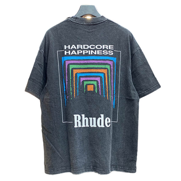 Rhude Hardcore Happiness T Shirt Unisex Altcore Indie 1