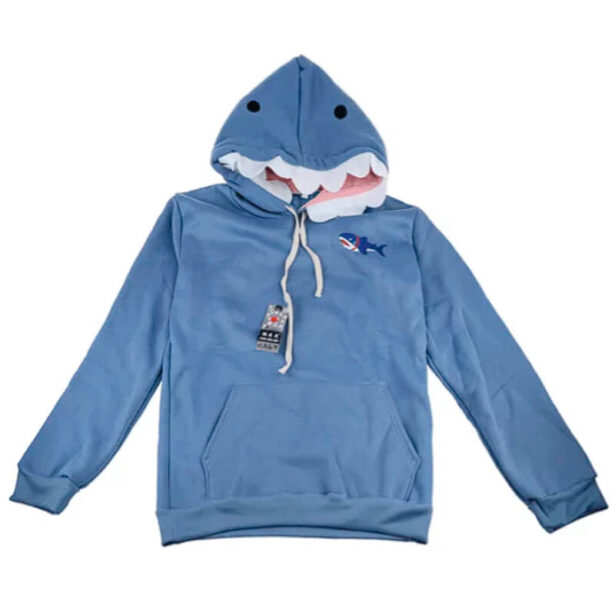 Shark Bite Kidcore Aesthetic Unisex Hoodie 1