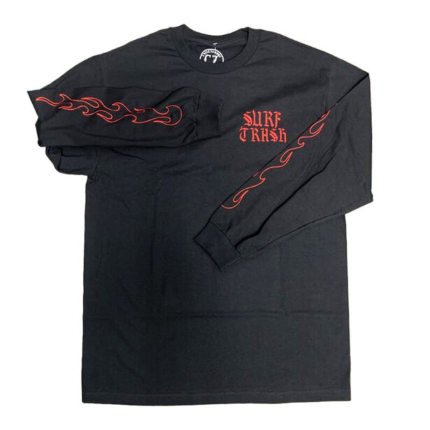 Surf Trash Long Sleeve Shirt Unisex Alternative Aesthetic 1