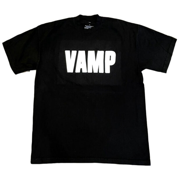 Black Vamp T Shirt Unisex Gothcore Hip Hop Vampire Style 1