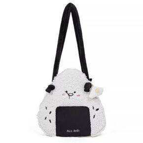 Cute Plush Onigiri Shoulder Bag Kawaii Harajuku Aesthetic 1