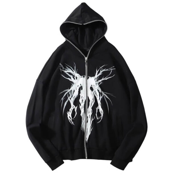 Dark Spectre Hoodie Unisex Gloomy Gothcore Aesthetic 1