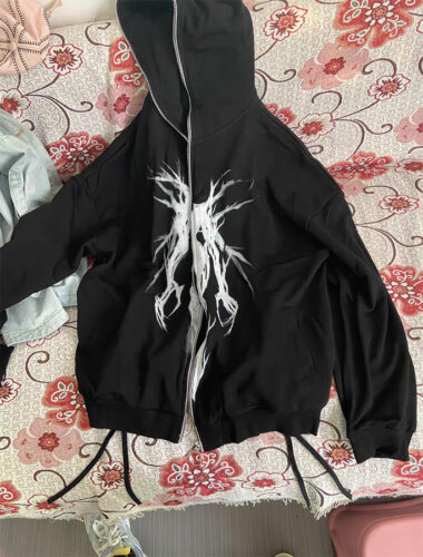 Dark Spectre Hoodie Unisex Gloomy Gothcore Aesthetic photo review