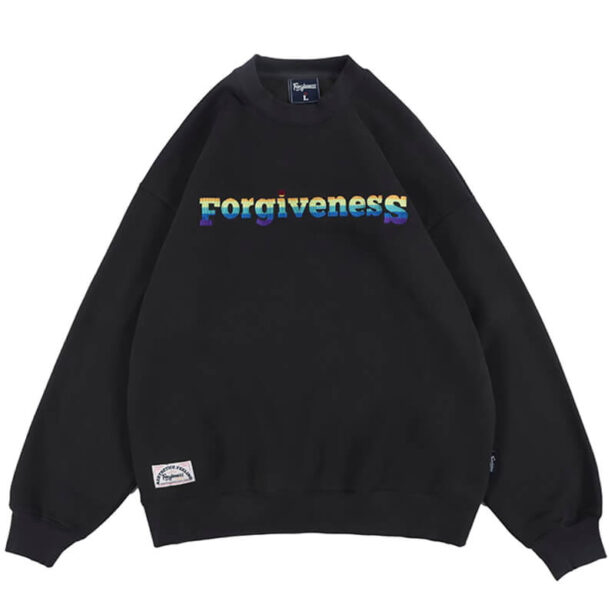 Forgiveness Y2K Aesthetic Unisex Sweatshirt 1