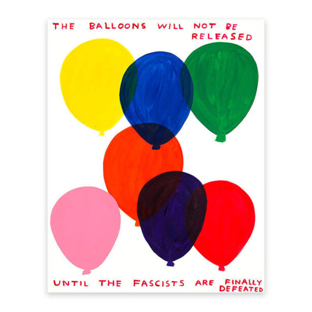 Arsty Baloons Room Art Quotes Aesthetic Wall Decor Cloth Poster