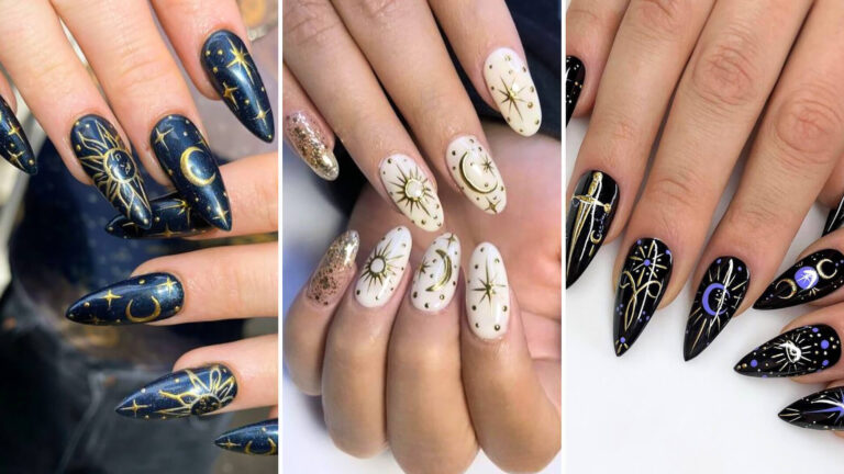 Celestial Nails and Nail Art - What is the Celestial Aesthetic - Aesthetics Wiki - Orezoria